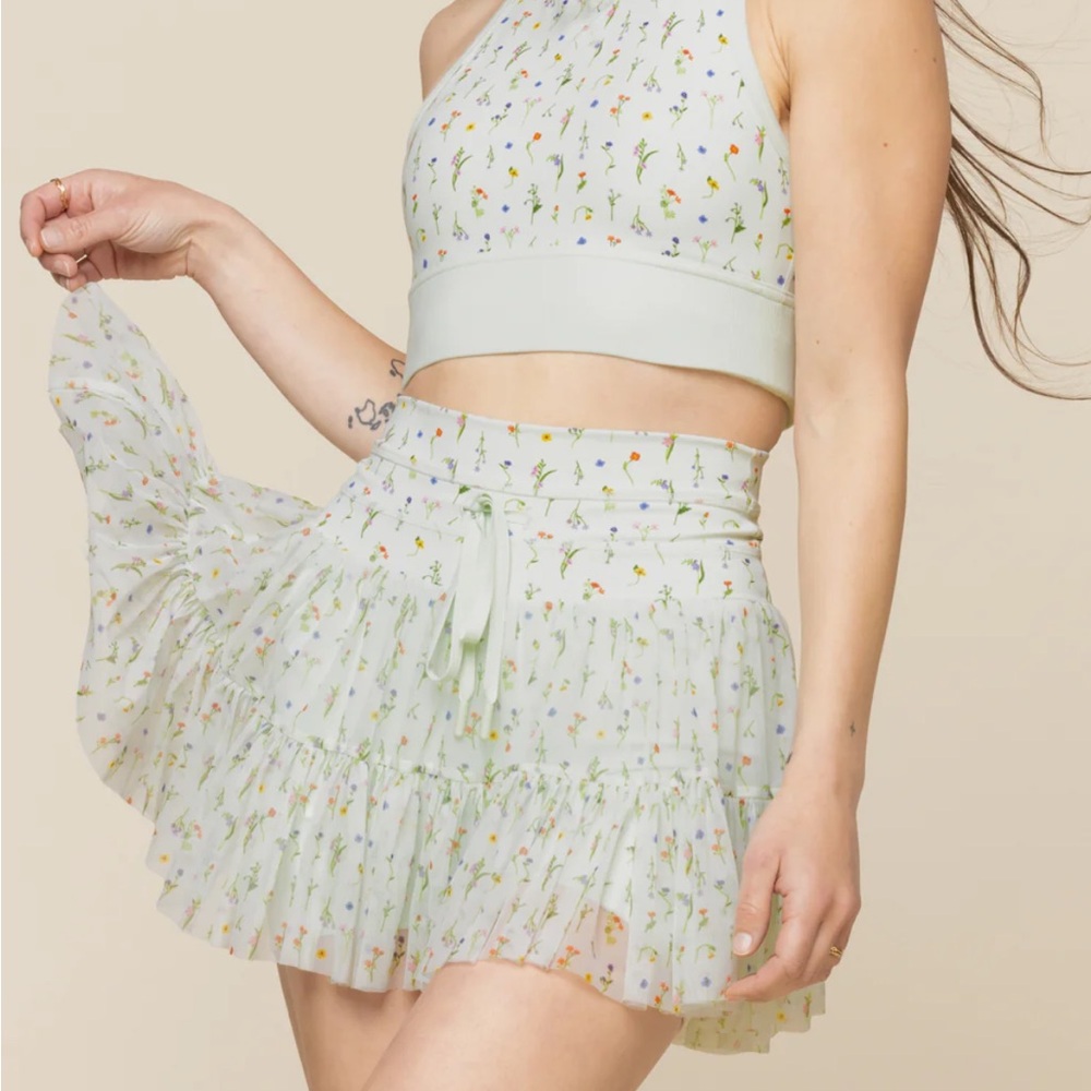 POPFLEX Pirouette Skort Meadow floral